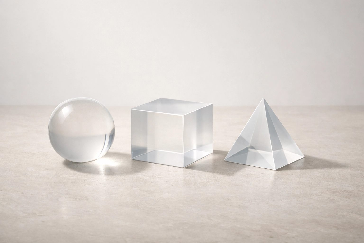 Simple geometric shapes representing diverse viewpoints and spiritual independence in the modern West.