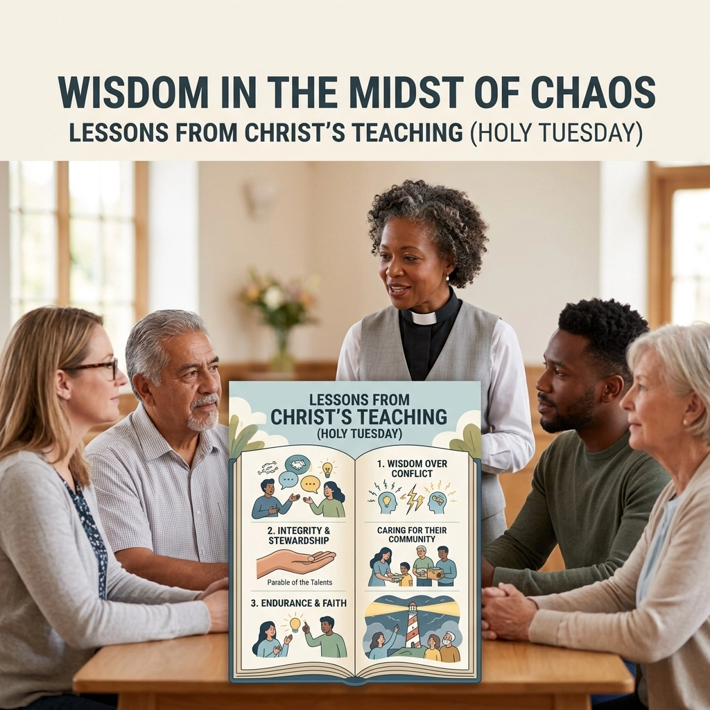 [HERO] Wisdom in the Midst of Chaos: Lessons from Christ’s Teaching (Holy Tuesday)