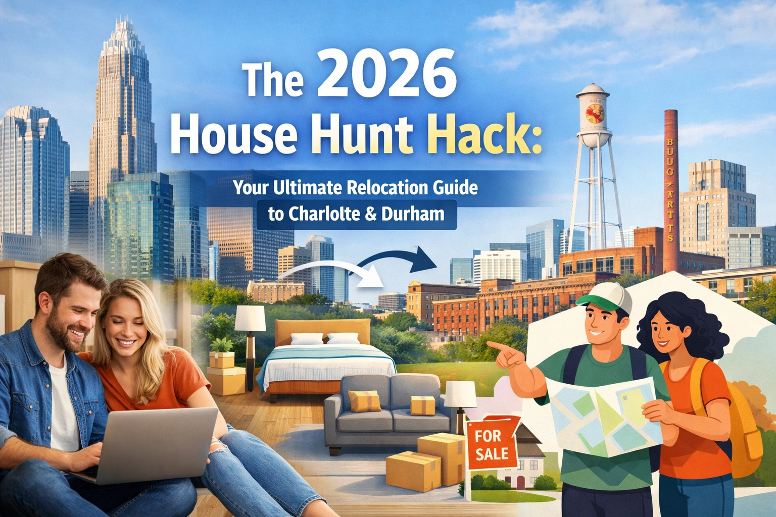 [HERO] The 2026 House Hunt Hack: Your Ultimate Relocation Guide to Charlotte & Durham
