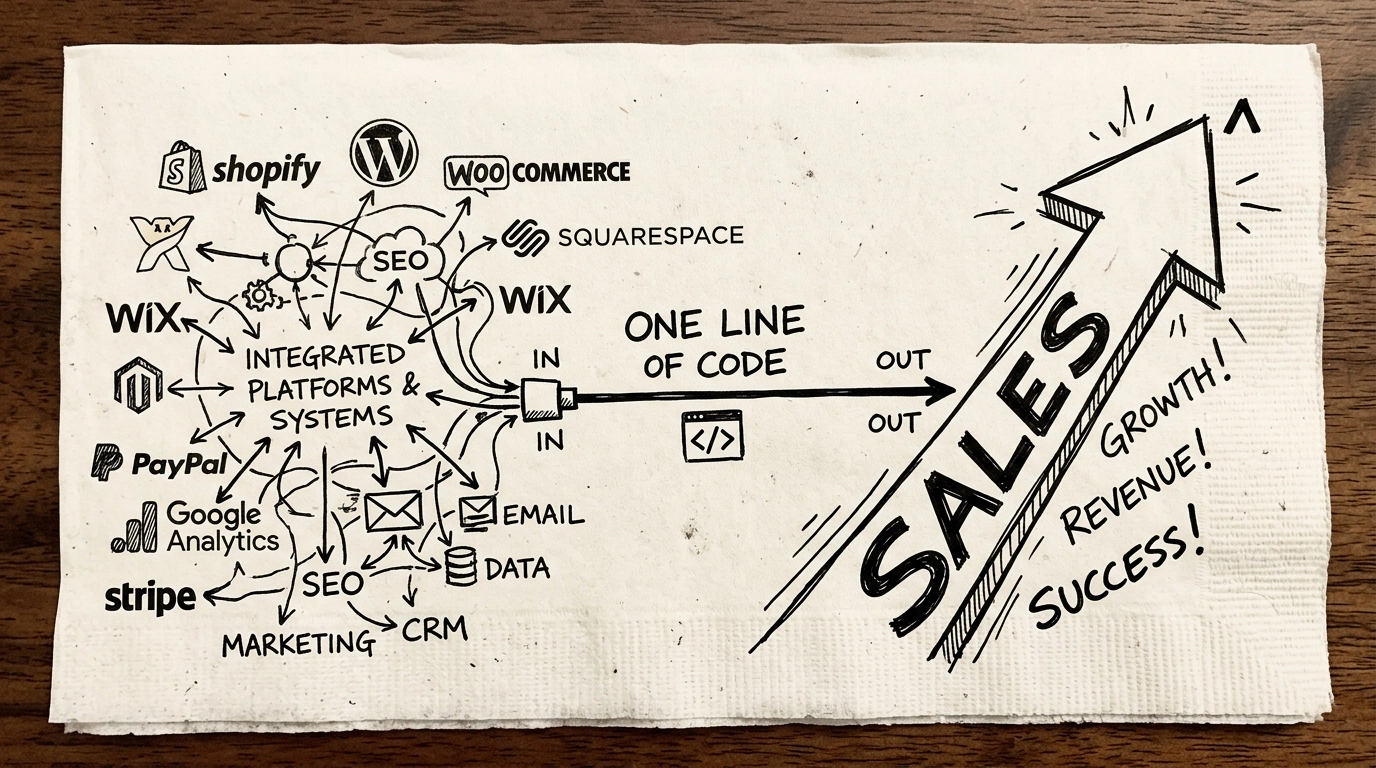 One line of code simplicity