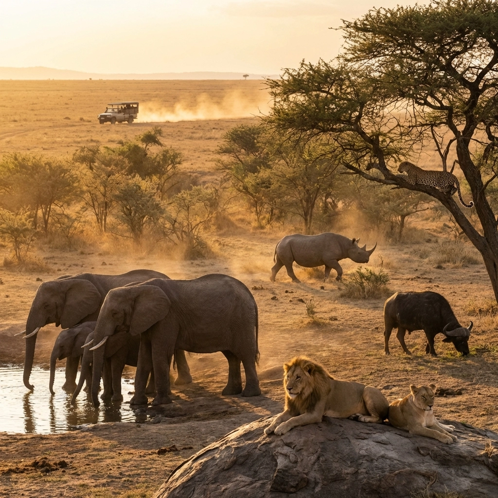 Africa's Big 5 Game Animals