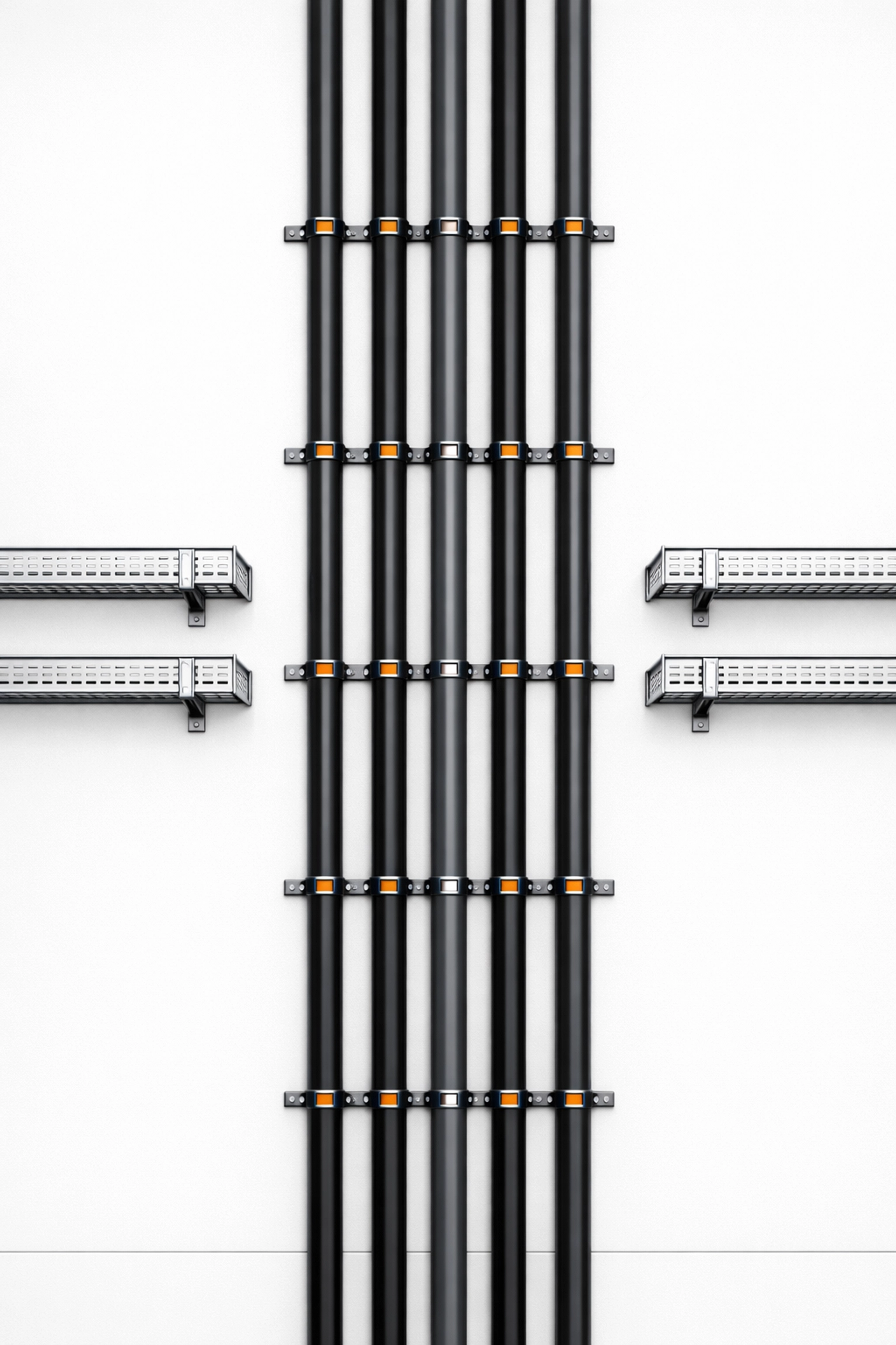 Präzise Elektroinstallation von Steigleitungen für PV-Anlagen in Wiener Wohngebäuden.