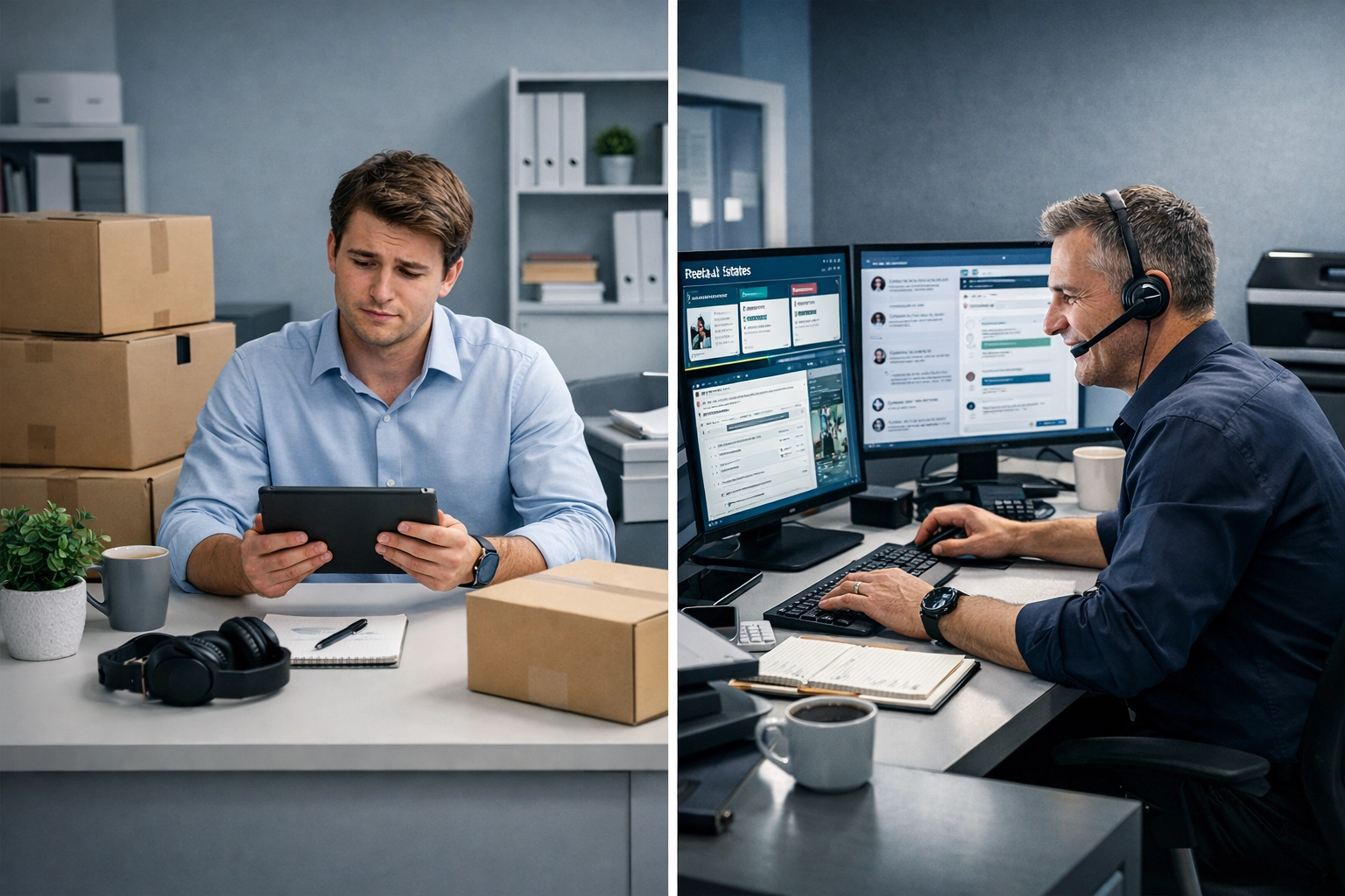 Comparison of new agent onboarding versus experienced agent productivity in real estate brokerage