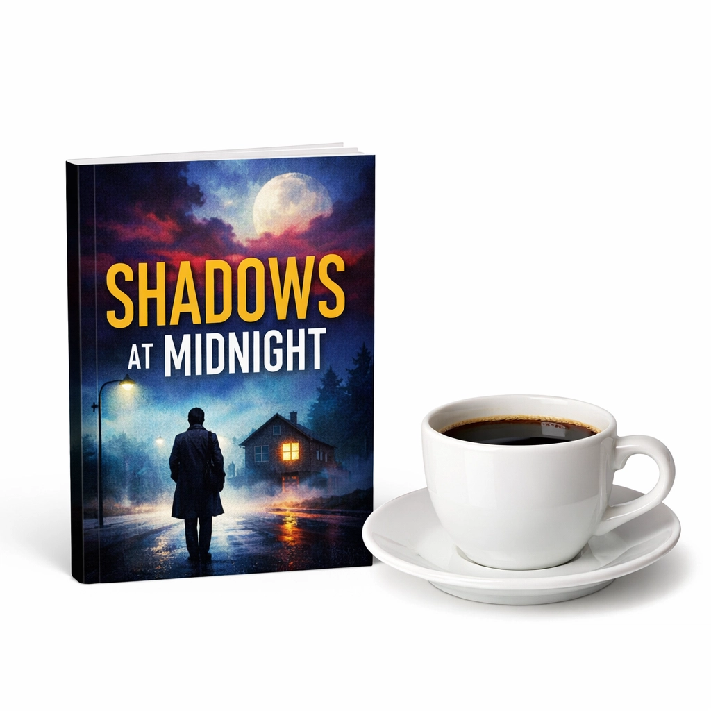 Slim novella book beside coffee cup demonstrating quick-read size for busy readers