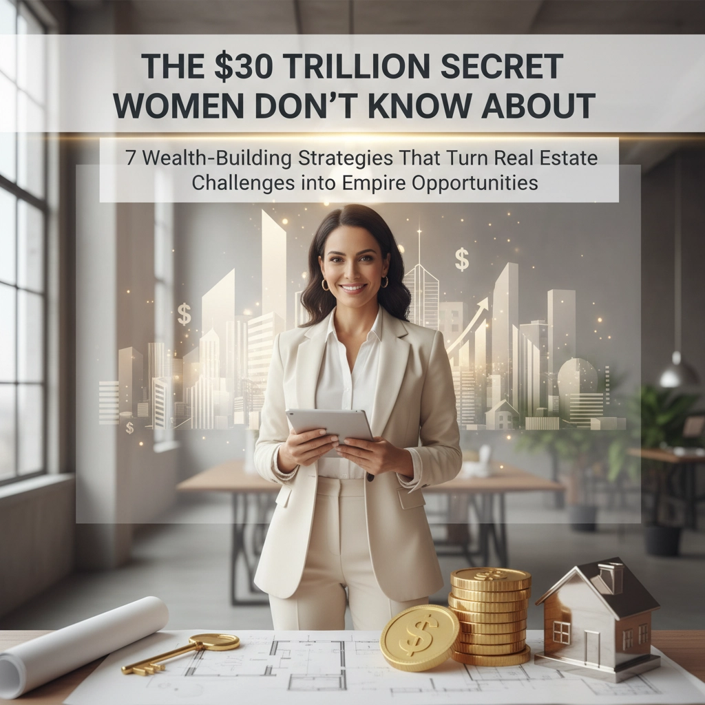 The $30 Trillion Secret Women Don't Know About: 7 Wealth-Building Strategies That Turn Real Estate Challenges into Empire Opportunities