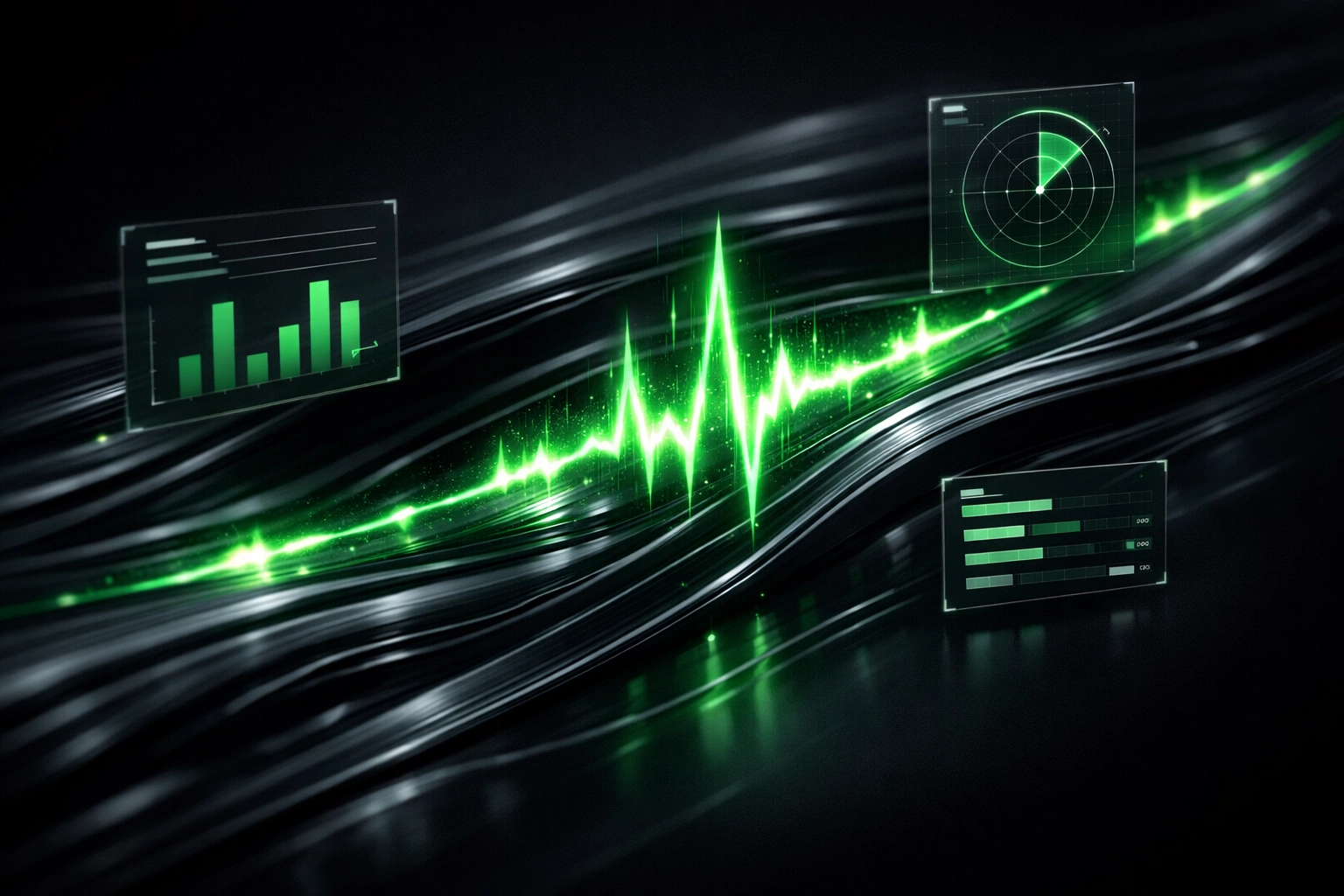 Real-time AI data feed showing market-moving pulses and live stats for professional football trading.
