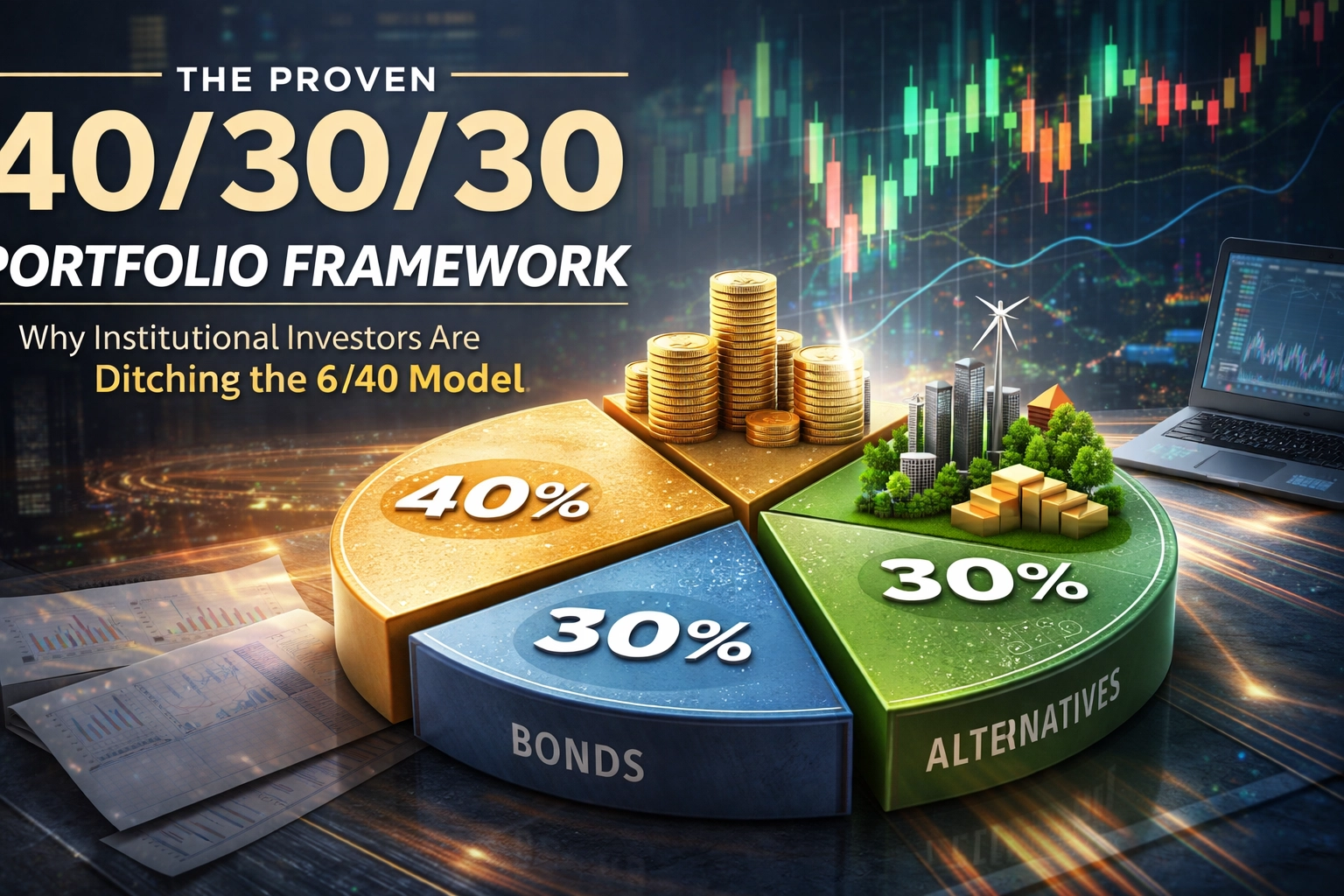 [HERO] The Proven 40/30/30 Portfolio Framework: Why Institutional Investors Are Ditching the 60/40 Model