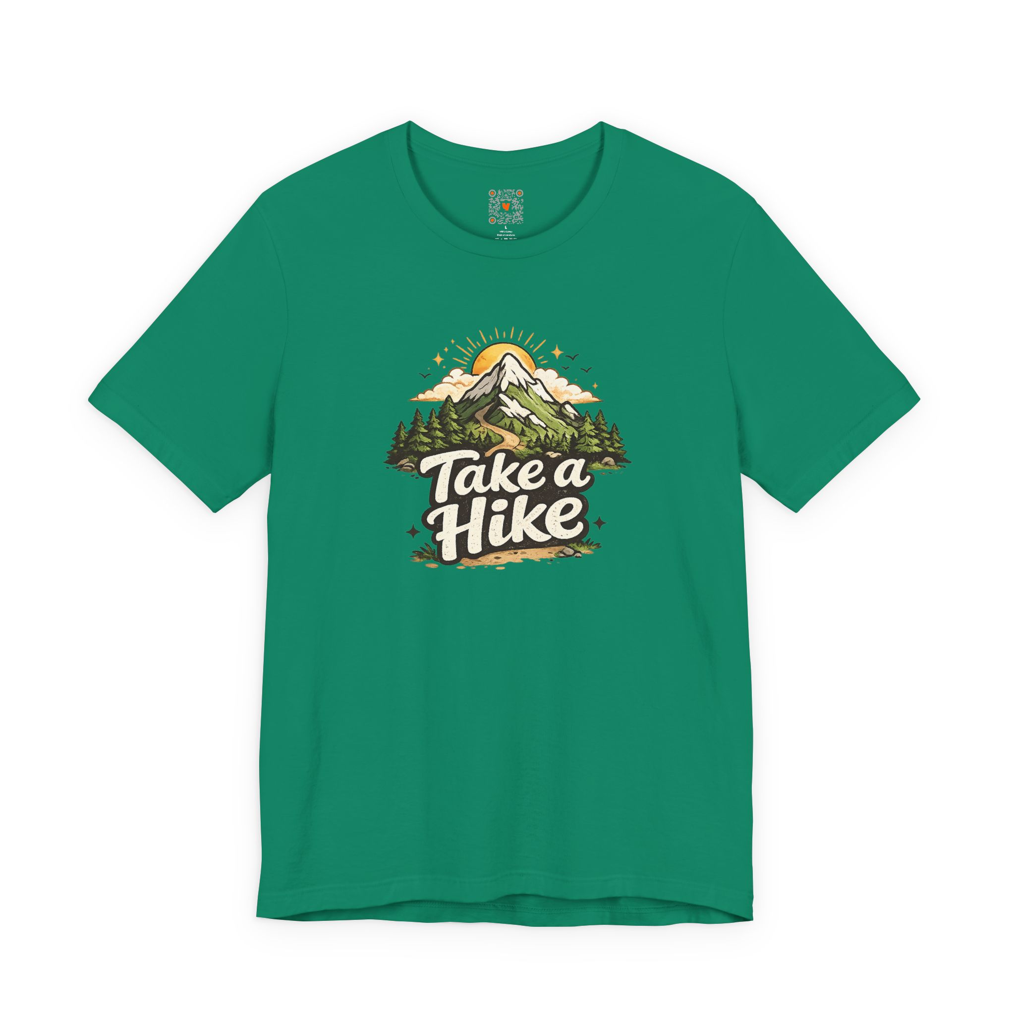 Take a Hike Green Graphic T-Shirt
