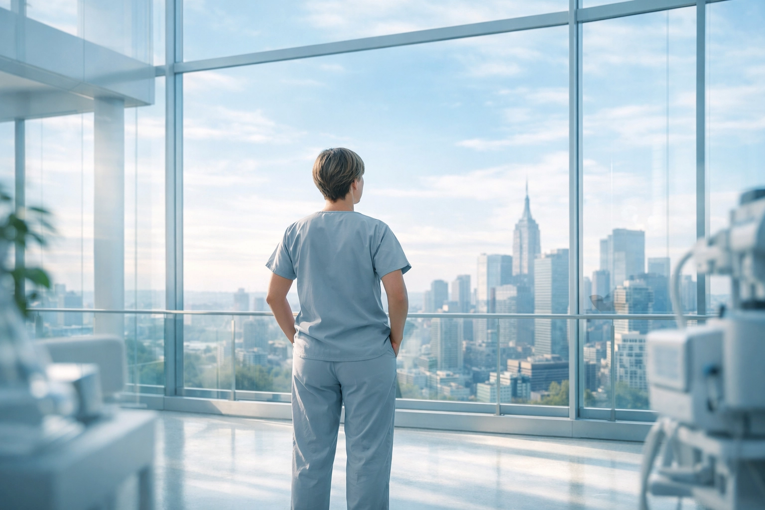 Clinician enjoying work-life balance after using AI clinical documentation to save 2 hours a day.