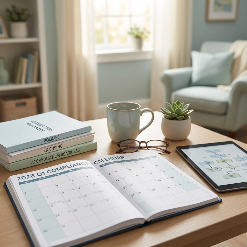 2026 Behavioral Health Compliance Calendar: Q1 Updates to Policies, Licensing, and Accreditation Readiness