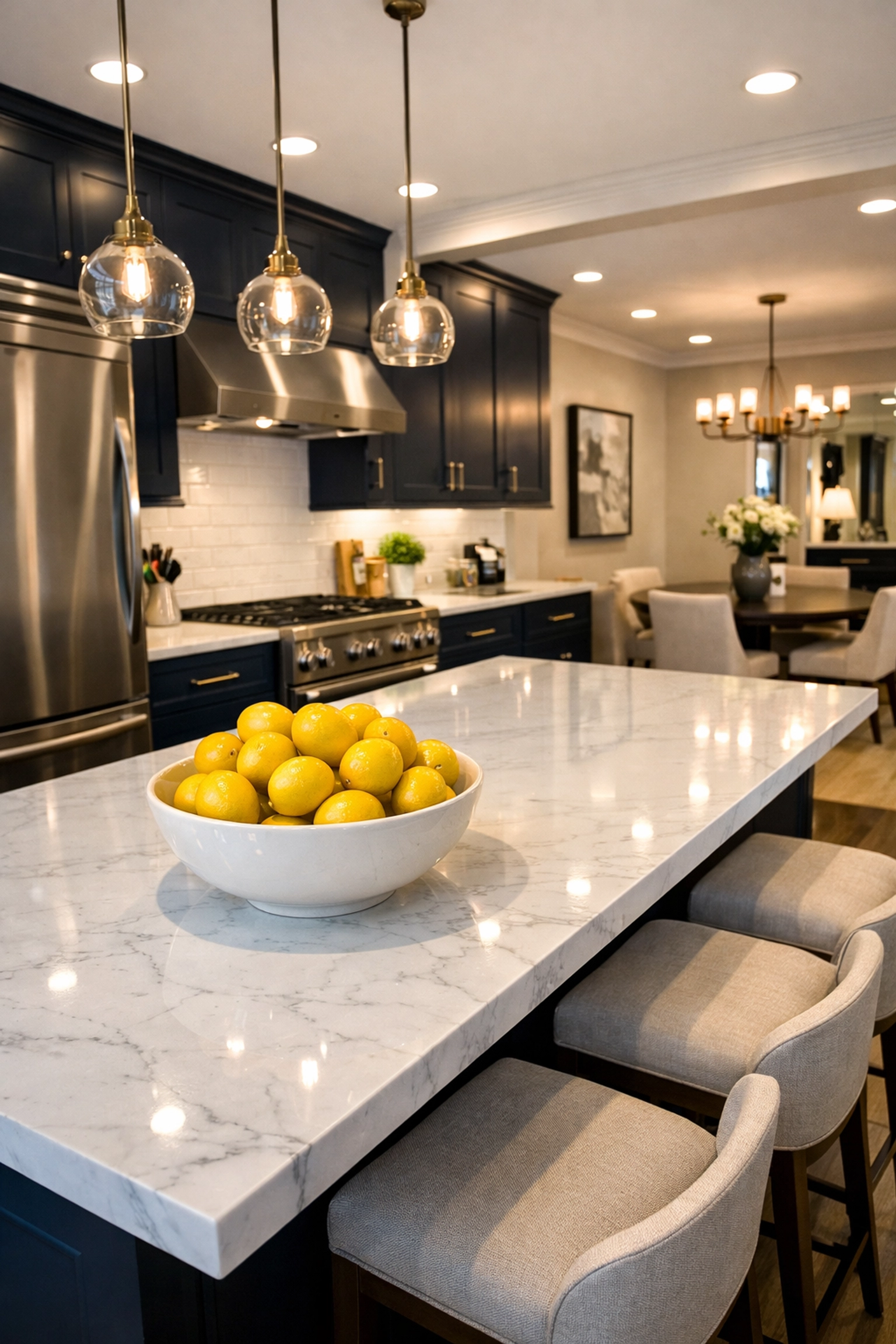 A clean, modern kitchen showcasing professional apartment cleaning services in the MetroWest region.