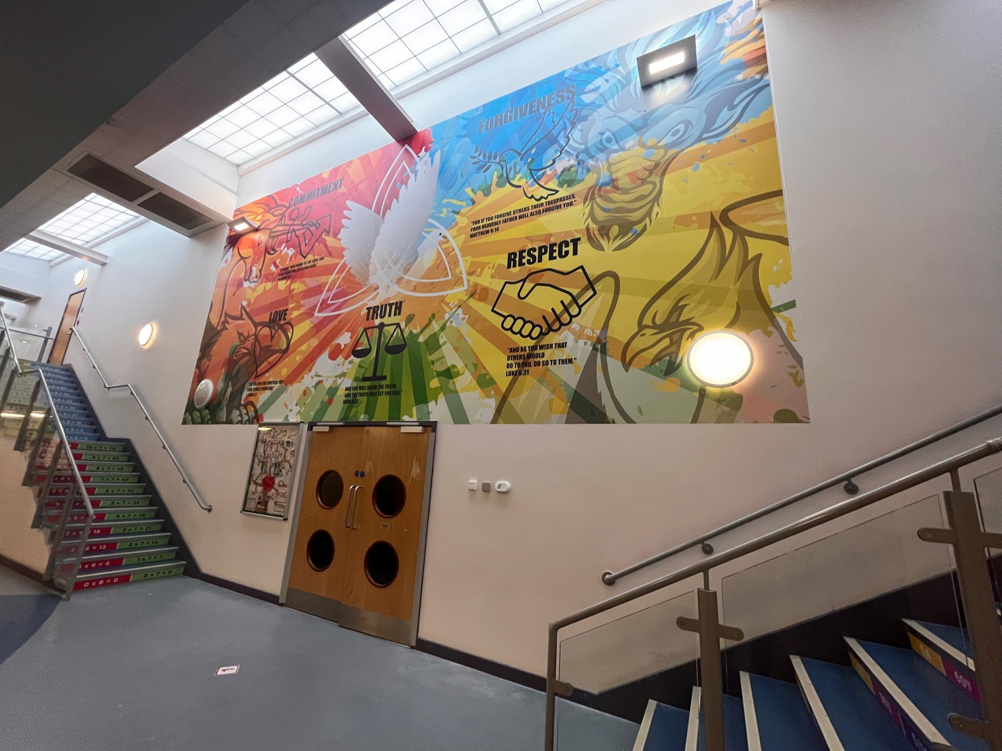 school-wall-graphic-core-values-stairwell.jpeg
