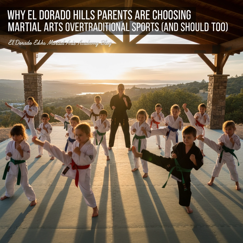 Why El Dorado Hills Parents Are Choosing Martial Arts Over Traditional Sports (And You Should Too)