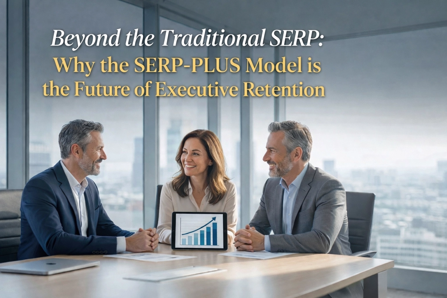 SERP-PLUS model strategy guide for executive retention and retirement planning.