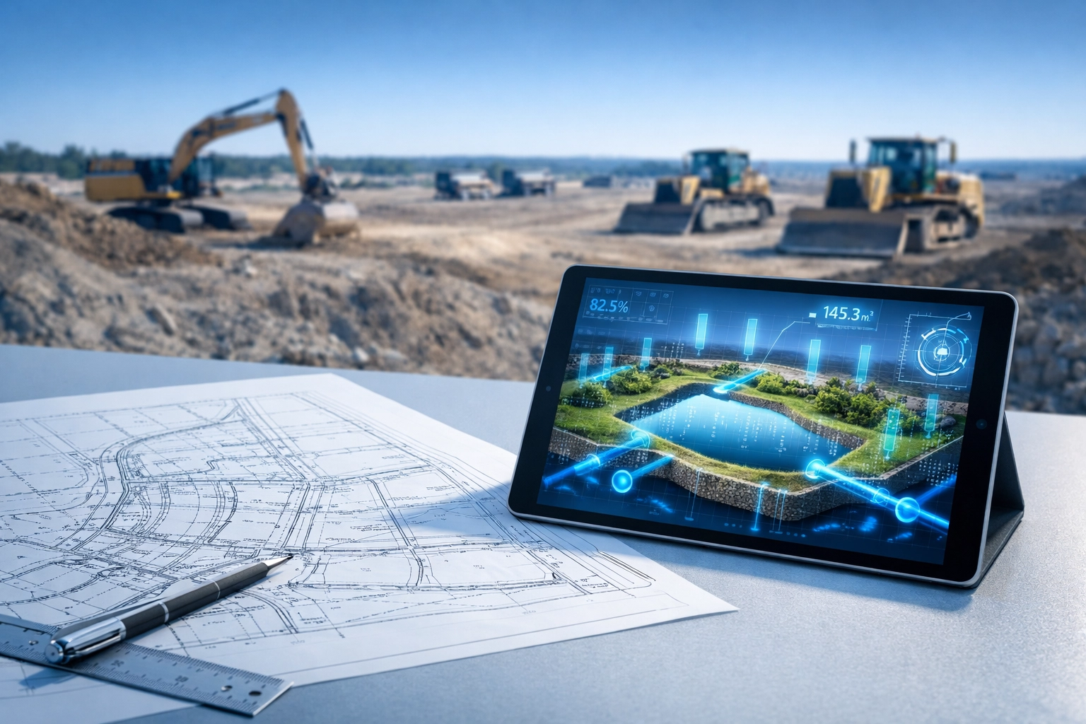 Technical stormwater management design and engineering plans for Ontario land development.