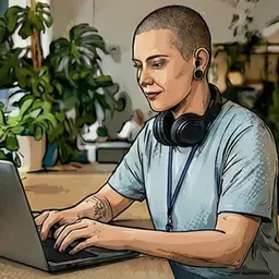 Enterprise AI operator using a governed workstation with full observability and compliance controls