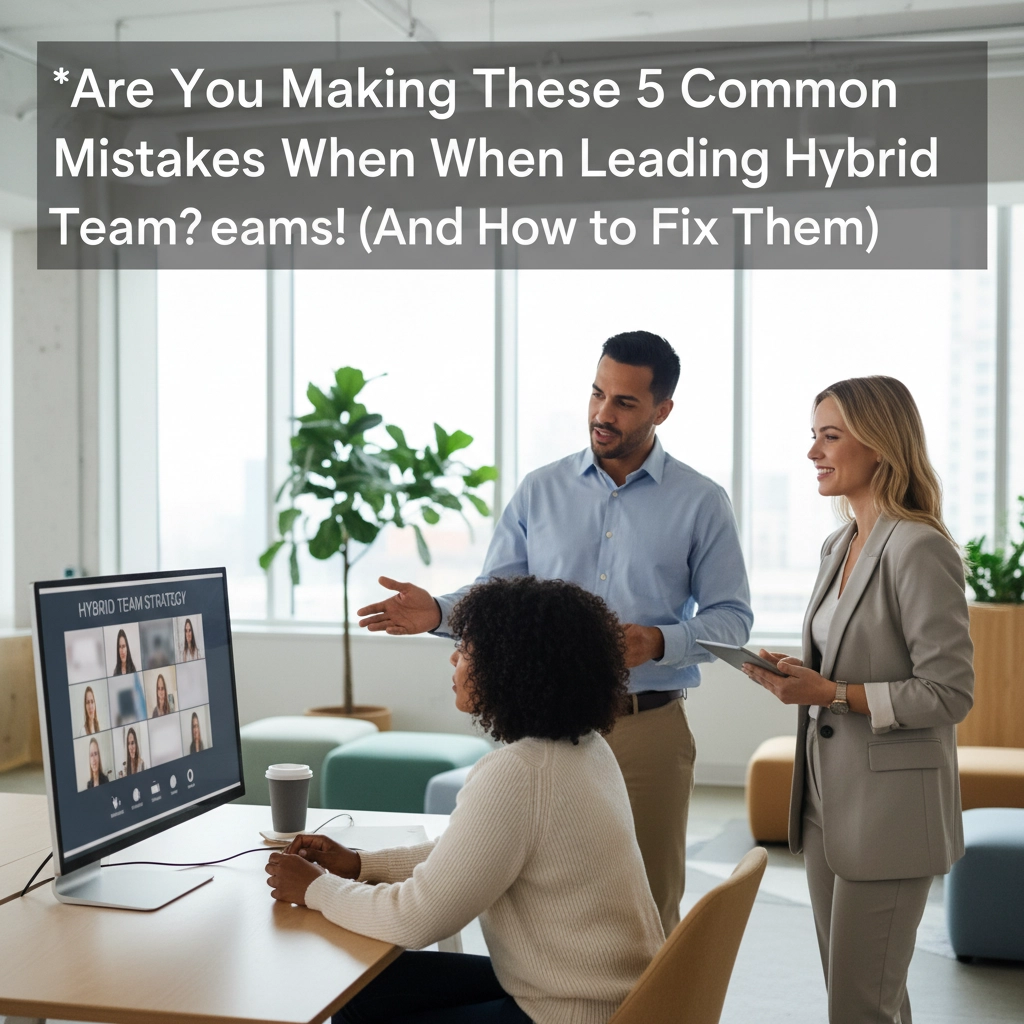 Are You Making These 5 Common Mistakes When Leading Hybrid Teams? (And How to Fix Them)