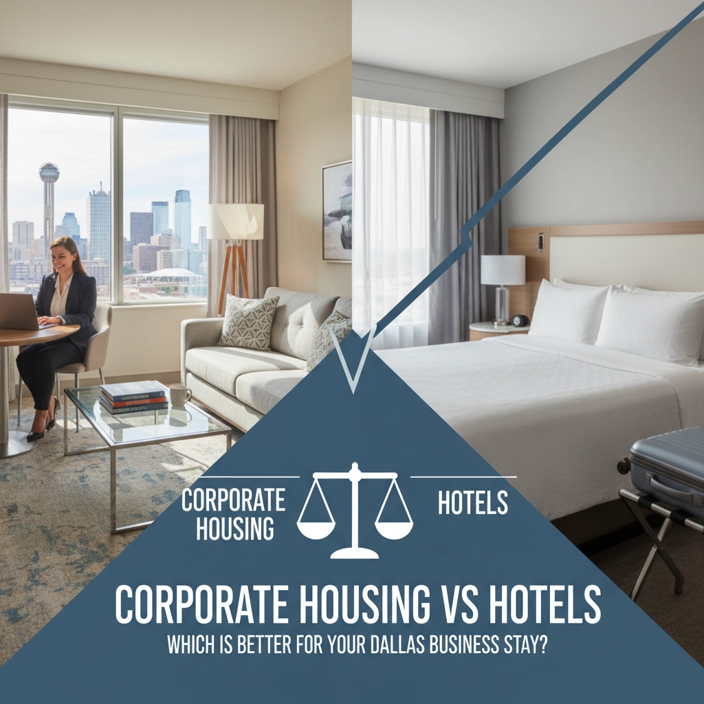 Corporate Housing Vs Hotels: Which Is Better For Your Dallas Business Stay?