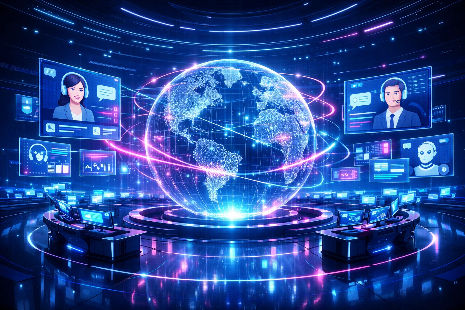 Automatisierte Service-Infrastruktur für KI-Agenten im Kundenservice zur proaktiven Hilfe bei Lieferverzögerungen.