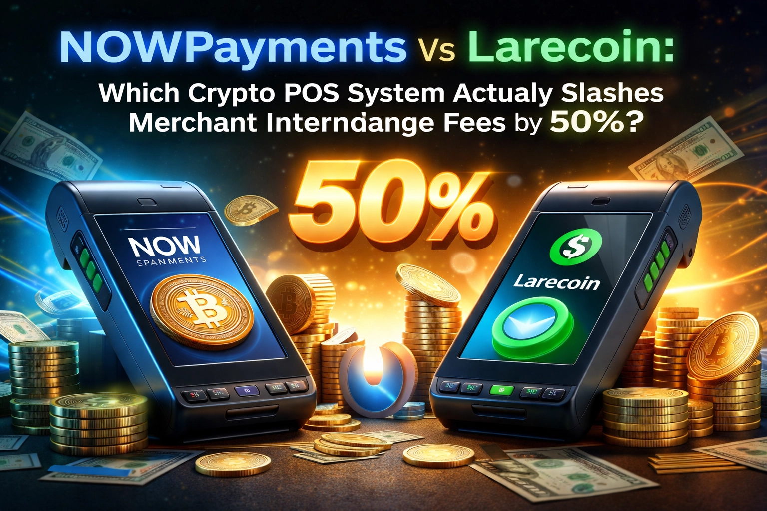[HERO] NOWPayments Vs Larecoin: Which Crypto POS System Actually Slashes Merchant Interchange Fees by 50%?