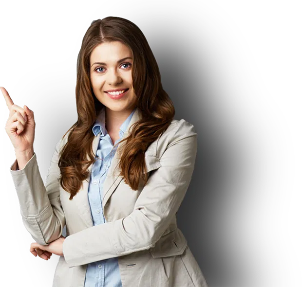 confident-consultant-pointing-upwards