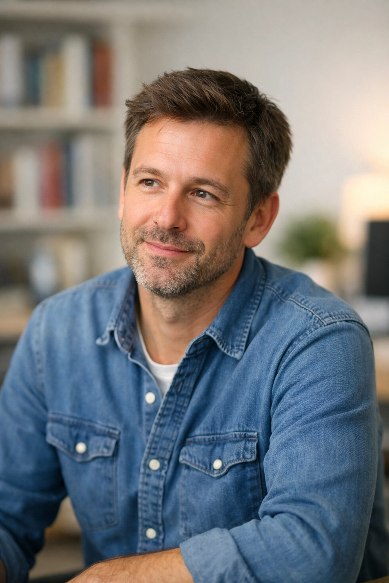 Helpful advisor in home office explaining bad credit loans Canada and instant approval options