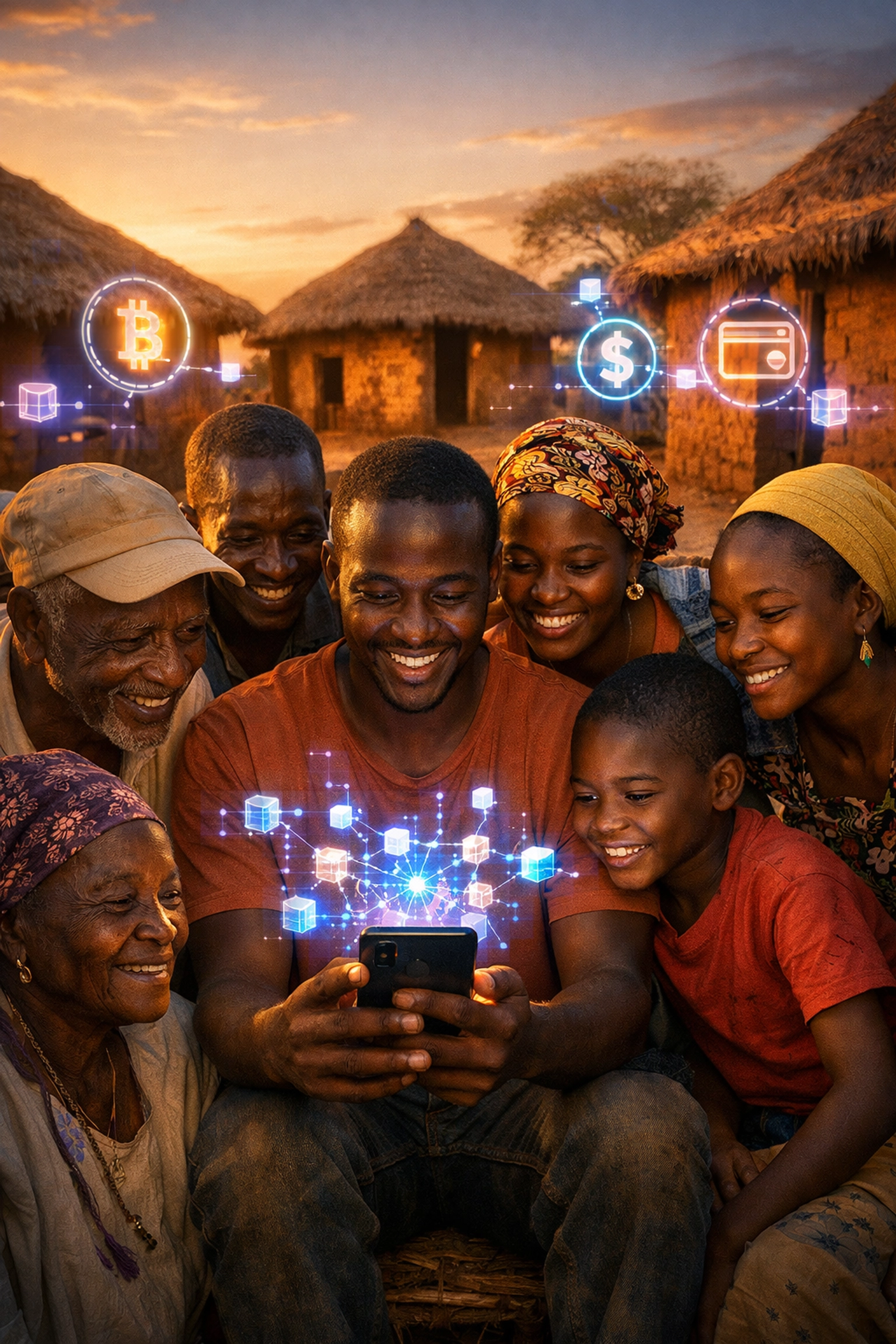 Blockchain financial inclusion bringing digital payments to underbanked rural communities