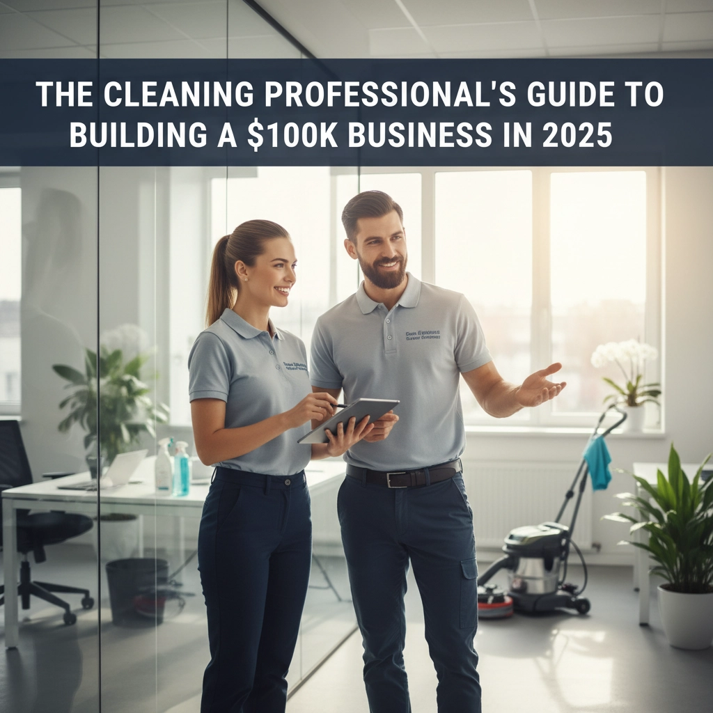 The Cleaning Professionals Guide to Building a $100K Business in 2025