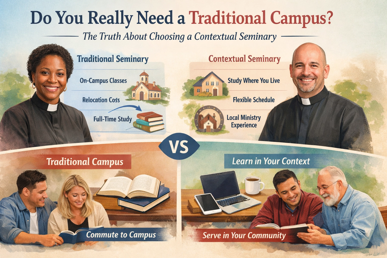 [HERO] Do You Really Need a Traditional Campus? The Truth About Choosing a Contextual Seminary