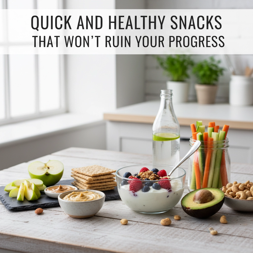 Quick and Healthy Snacks That Won't Ruin Your Progress