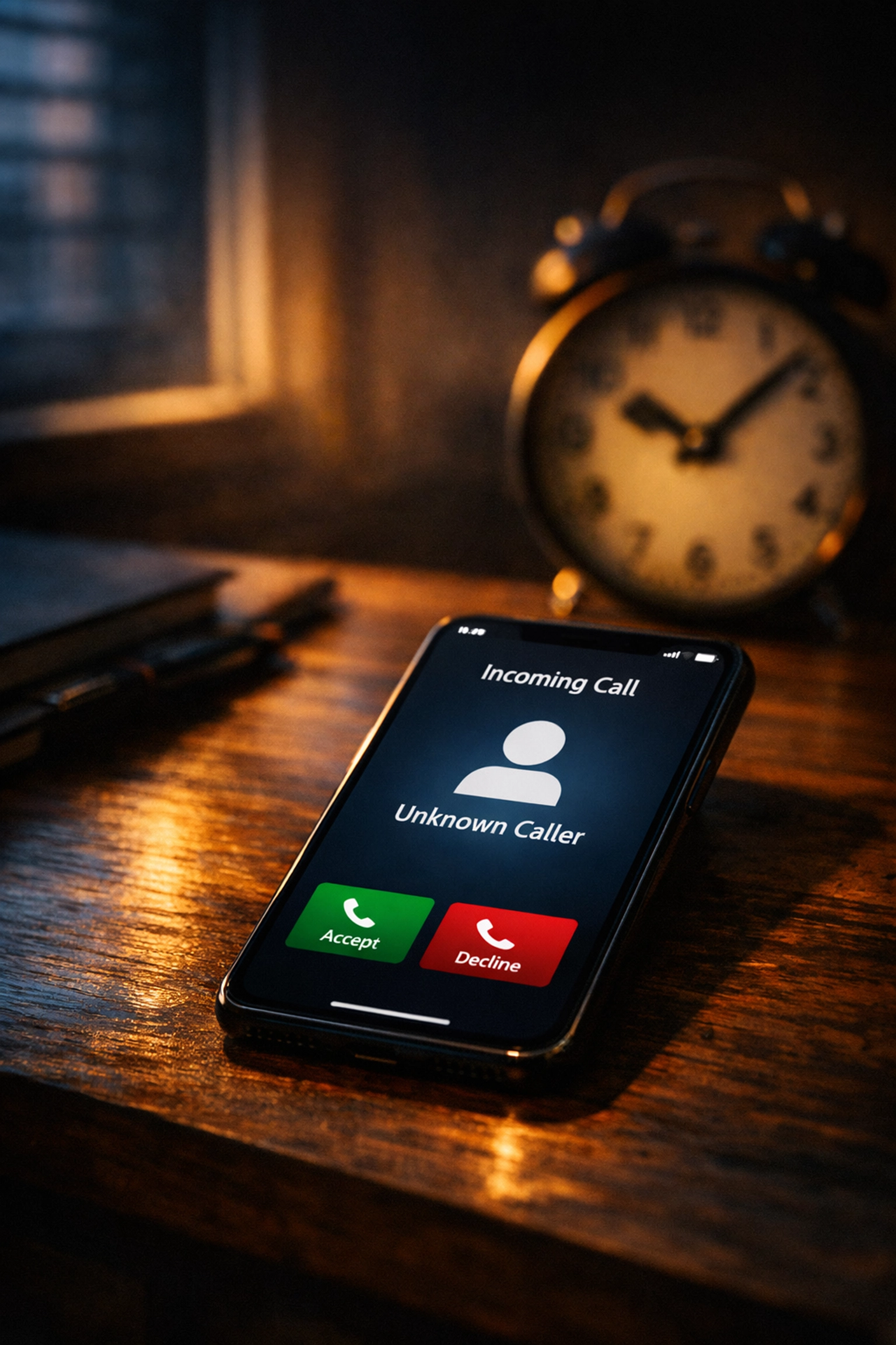 Smartphone showing incoming referral call for addiction treatment facility network