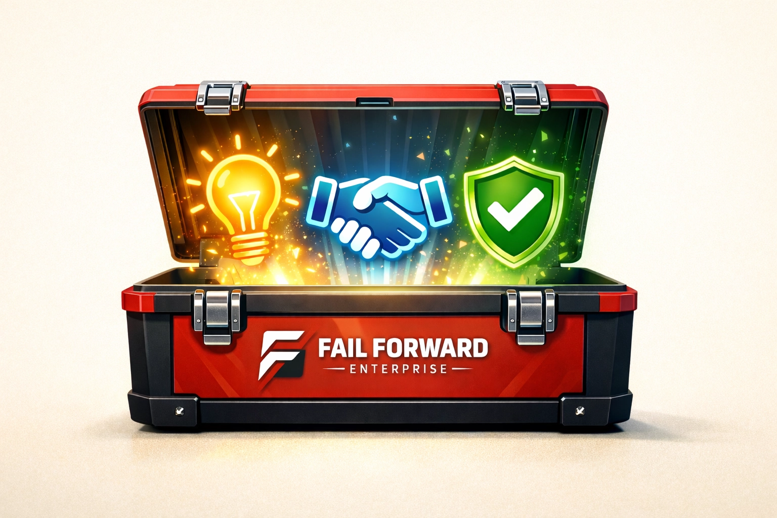 Portal to Success — Quiet Luxury “Empire energy” visual representing community support and legacy-building.