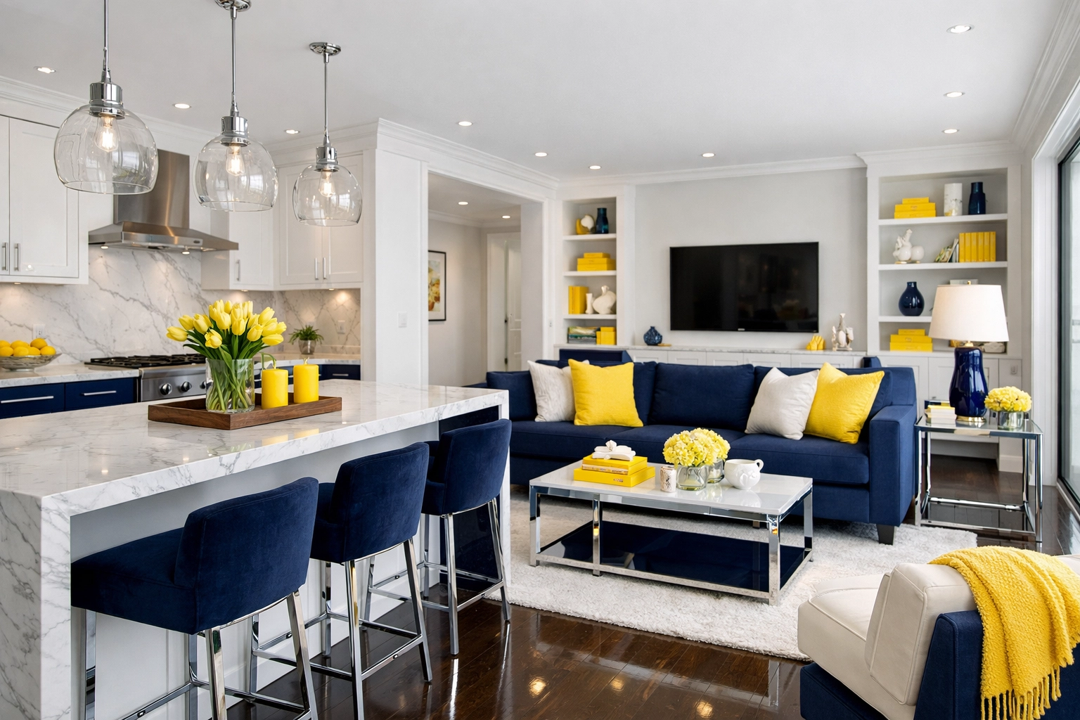 Spotless luxury apartment interior showing the high-end results of deep cleaning MA and Apartment Cleaning Massachusetts.