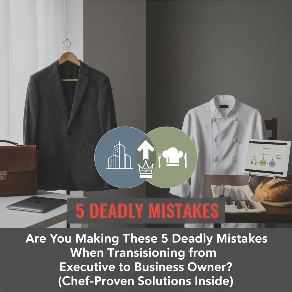 Are You Making These 5 Deadly Mistakes When Transitioning from Executive to Business Owner? (Chef-Proven Solutions Inside)