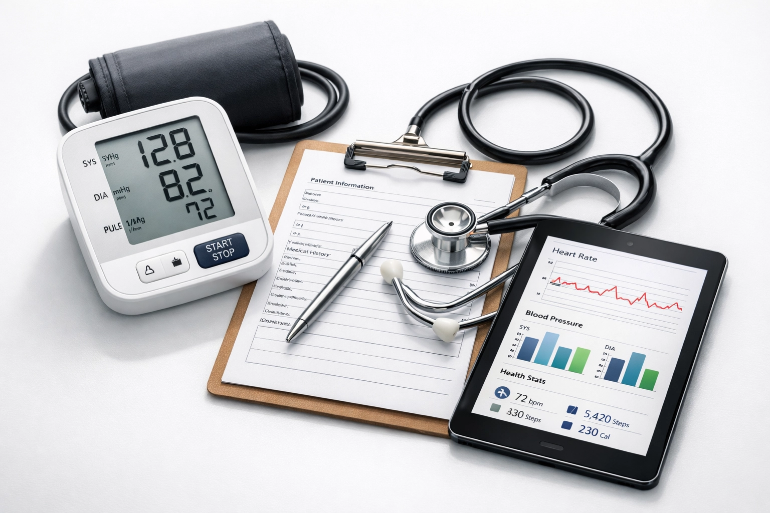 Medical assessment equipment for weight loss program evaluation