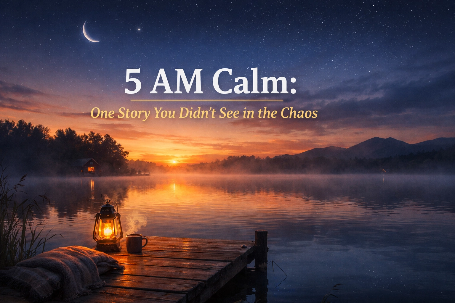 [HERO] 5 AM Calm: One Story You Didn