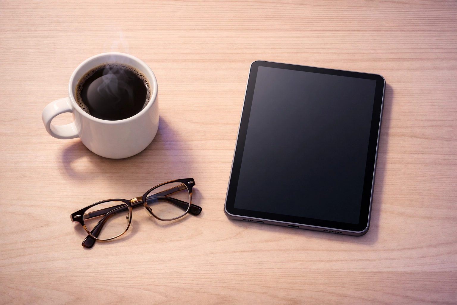Modern home office workspace used to apply for an emergency loan Canada online.