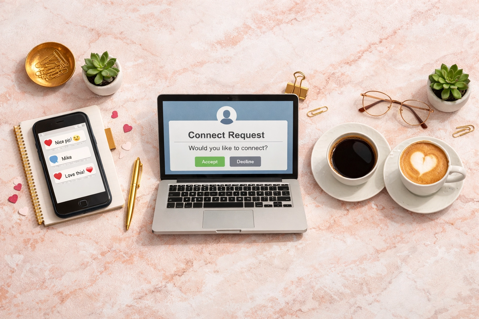 Three stages of LinkedIn lead generation system from comments to client meetings