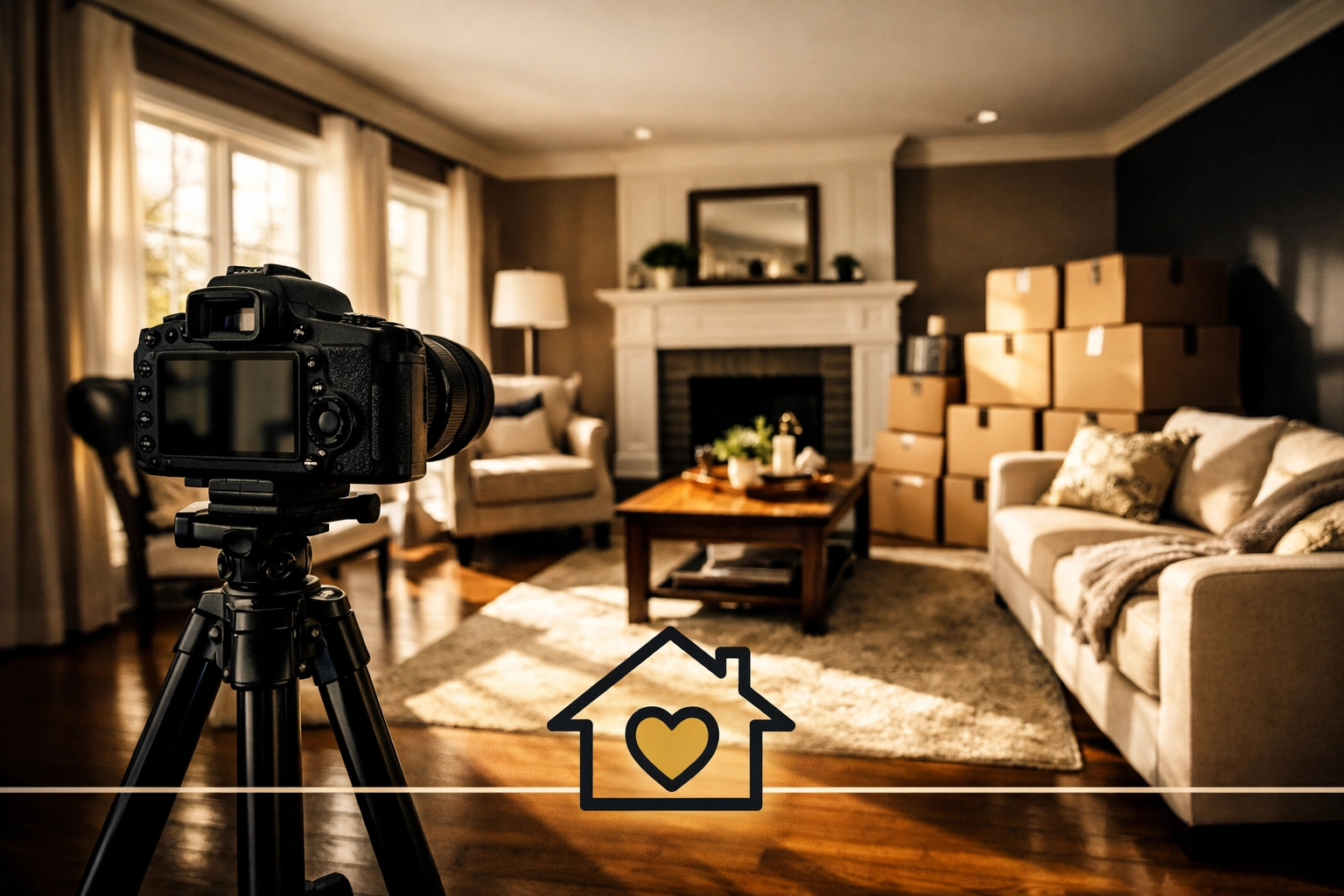 Professionally staged Columbus home showing the care of Buckeye Downsizing Services during an estate liquidation.