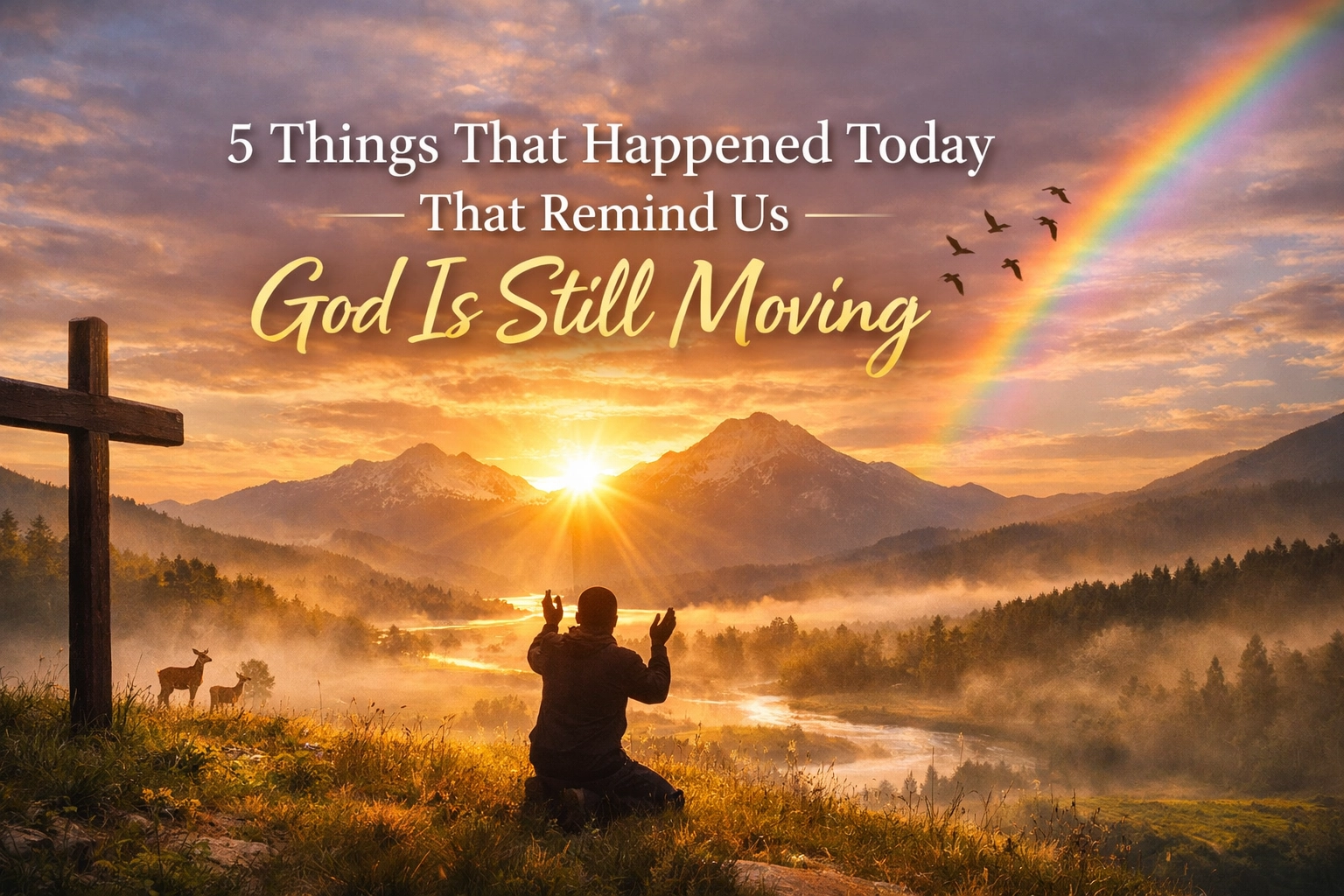 [HERO] 5 Things That Happened Today That Remind Us God Is Still Moving