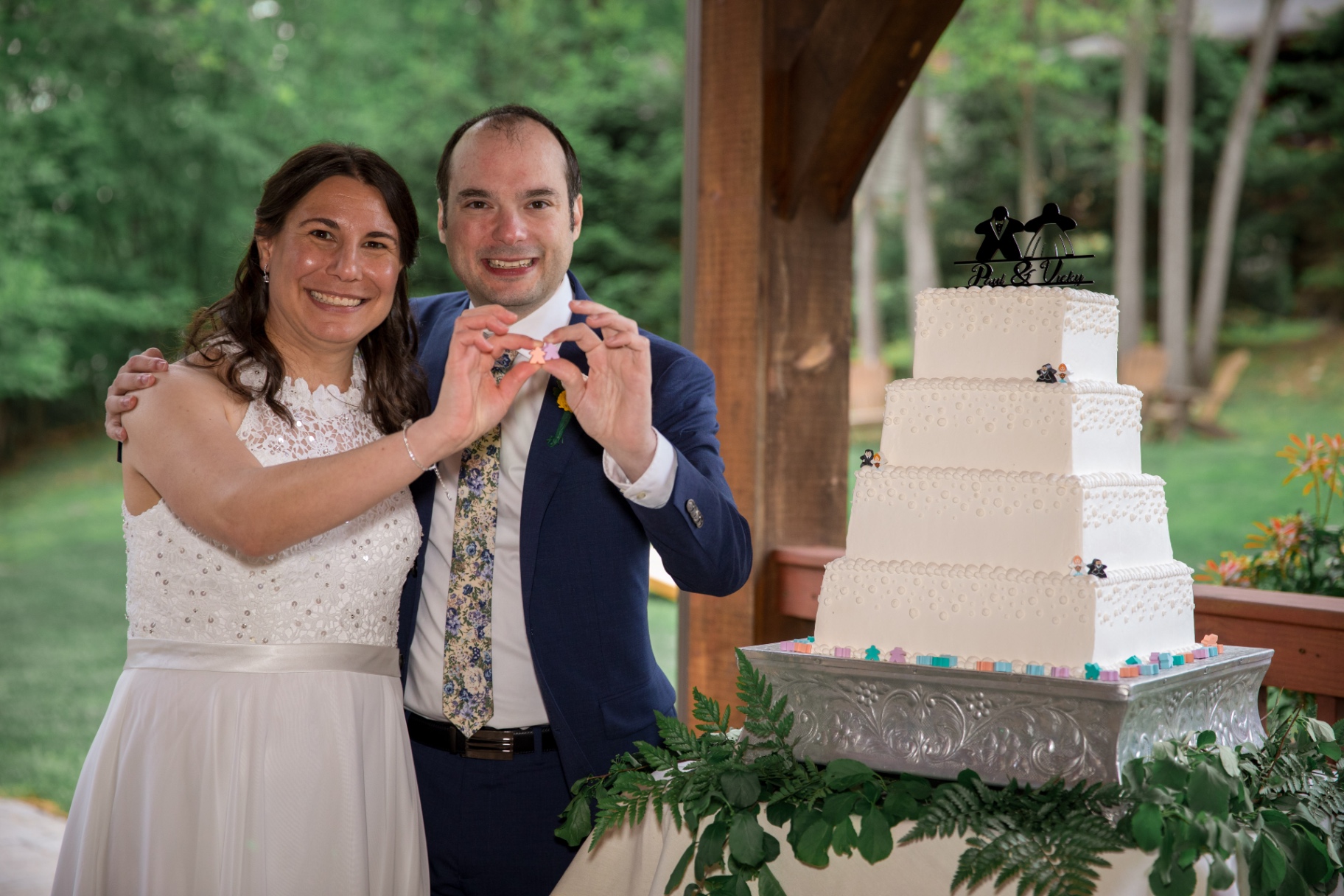 reception energy and candid moments