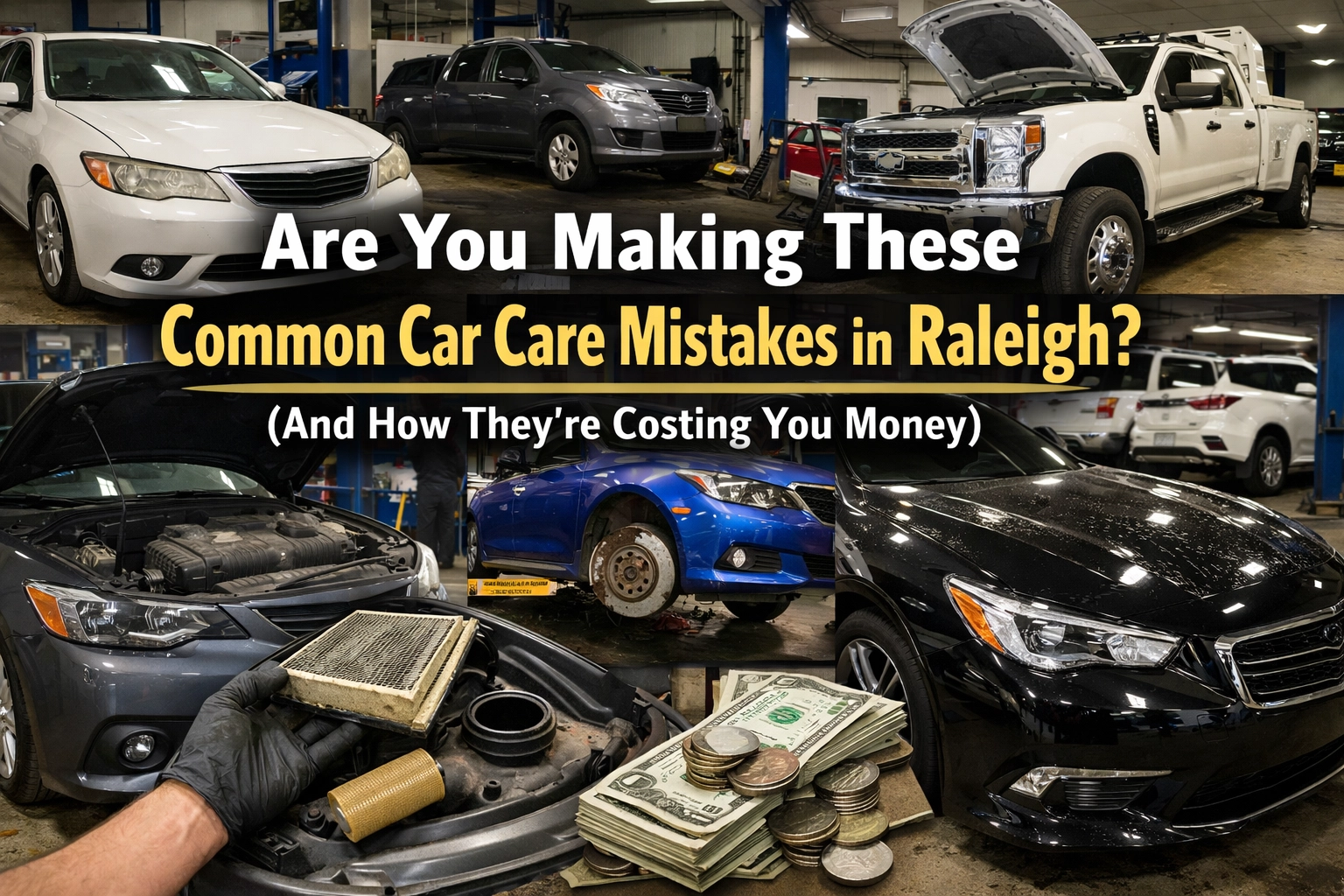 [HERO] Are You Making These Common Car Care Mistakes in Raleigh? (And How They