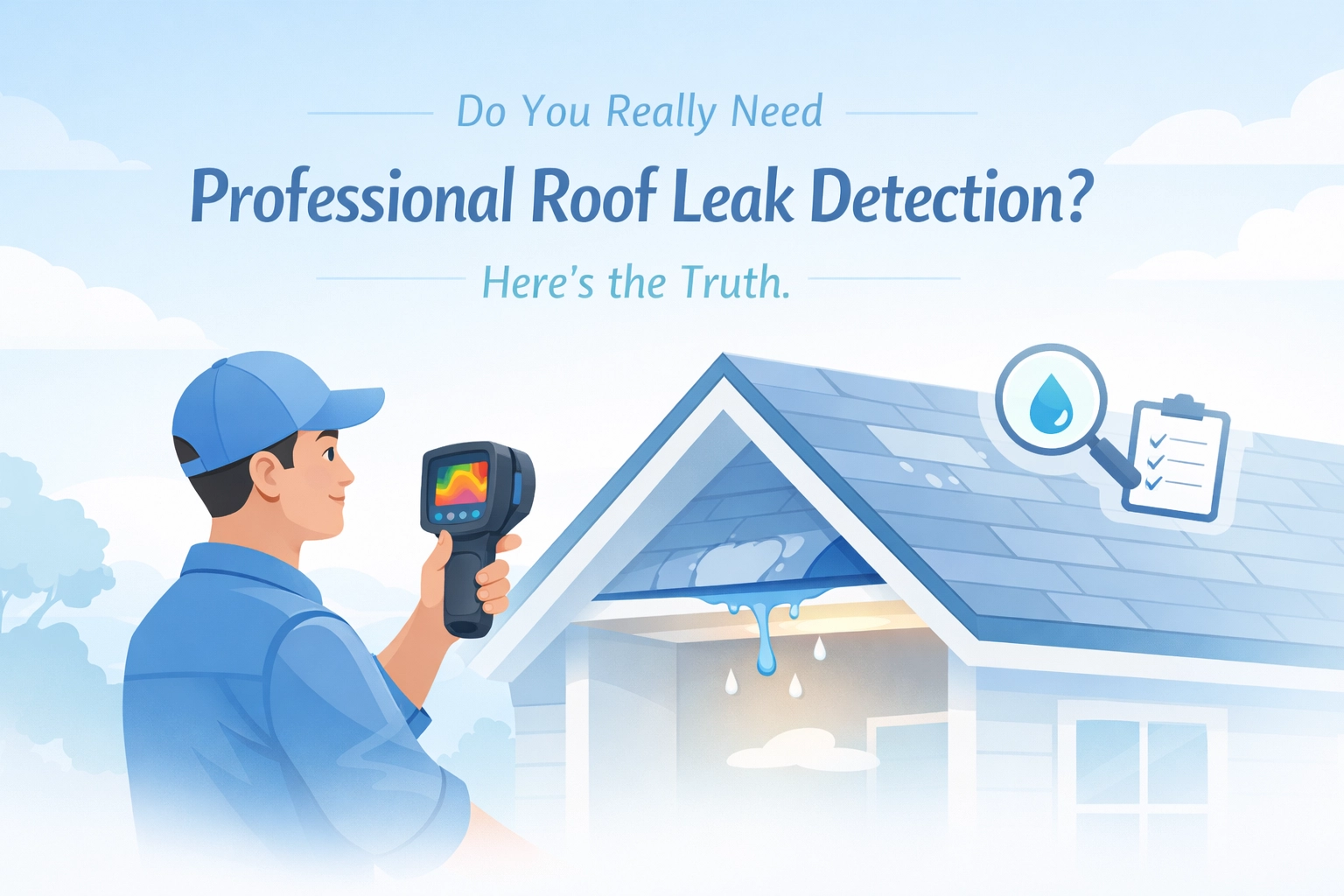[HERO] Do You Really Need Professional Roof Leak Detection? Here’s the Truth