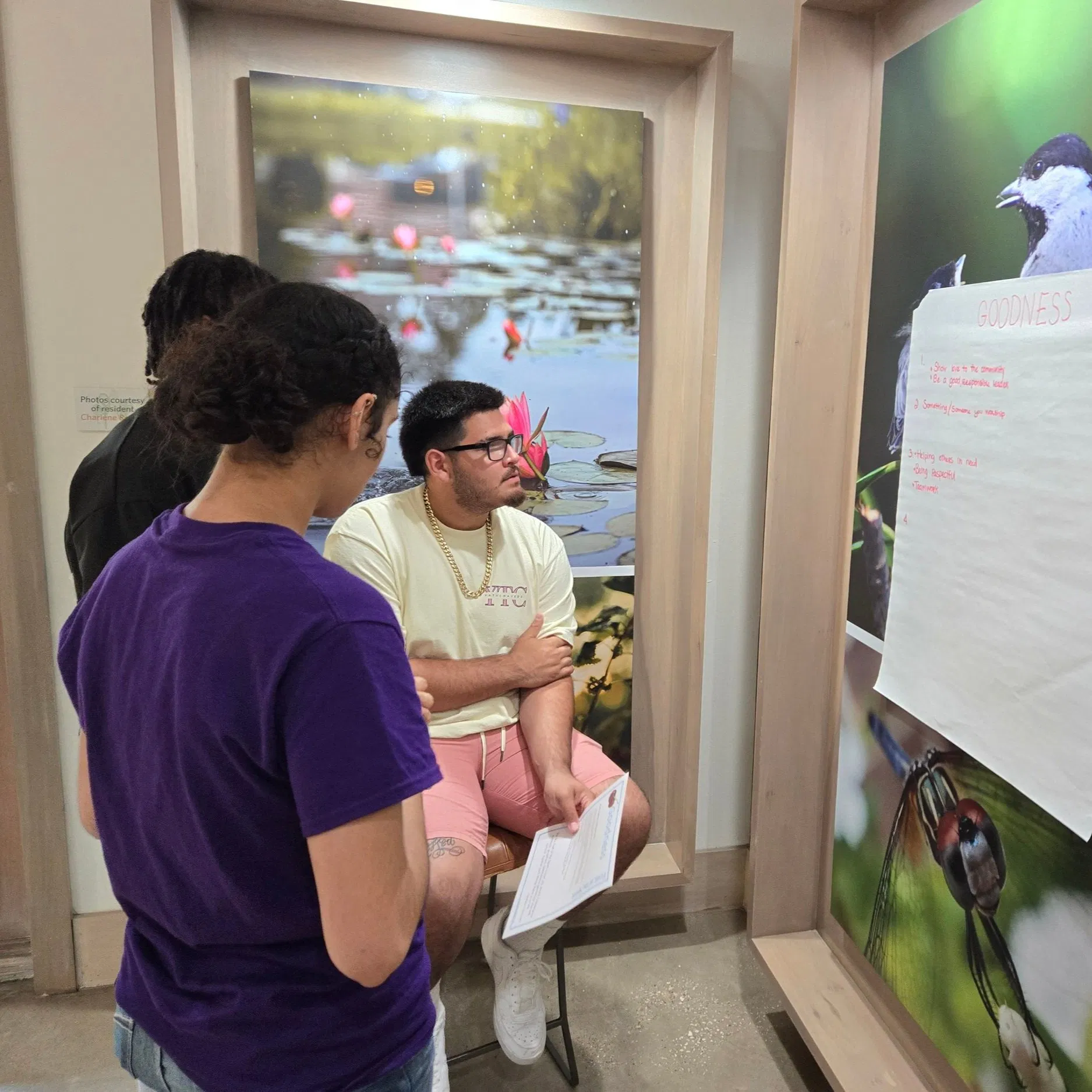 Teens Reviewing Character Traits