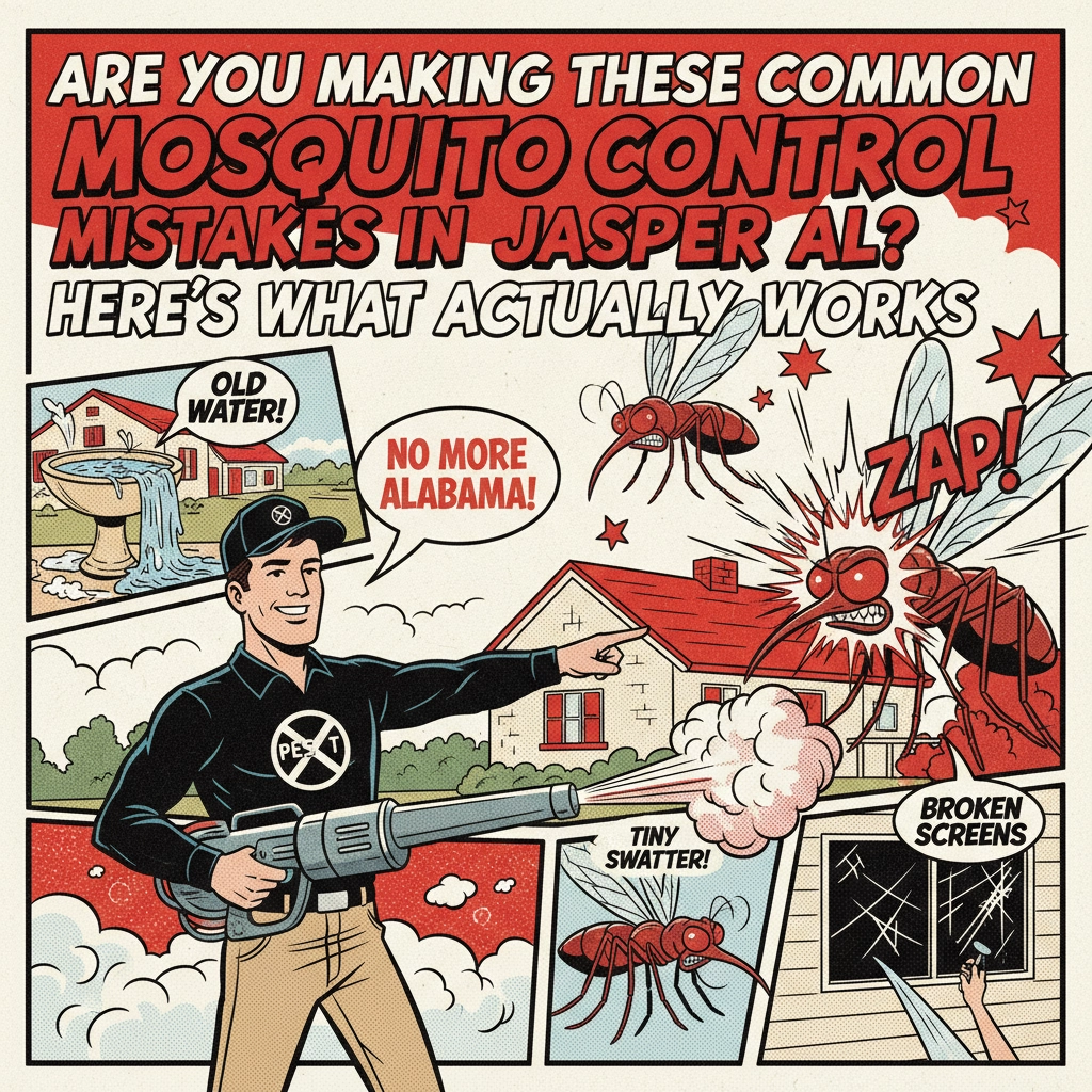 Are You Making These Common Mosquito Control Mistakes in Jasper AL? Here's What Actually Works