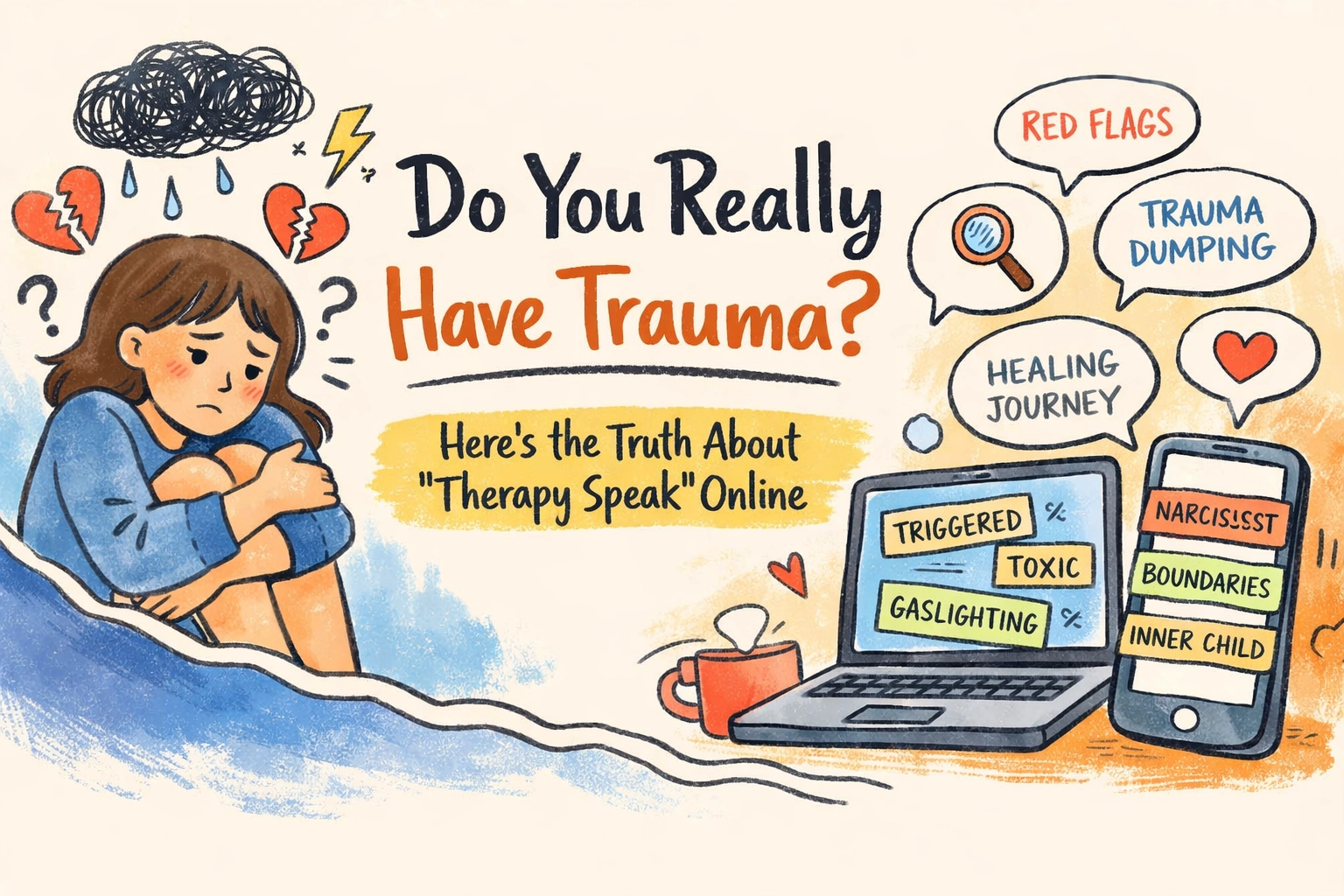 [HERO] Do You Really Have Trauma? Here’s the Truth About “Therapy Speak” Online