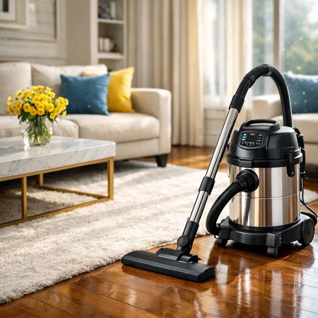 Deep cleaning Westford service using HEPA filtration in a luxury living room for a healthy home.