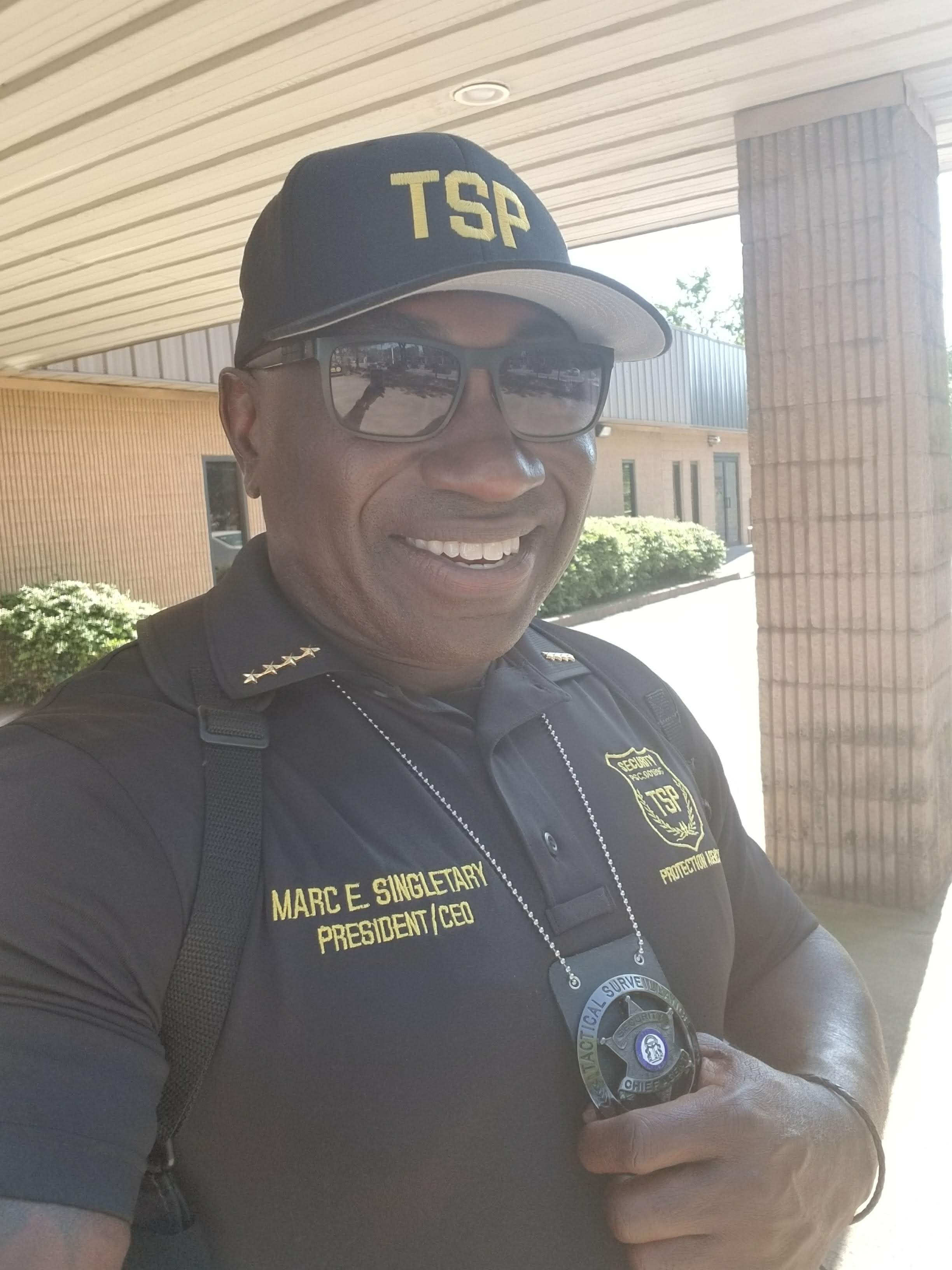 TSP Security Services President/CEO at Commercial Property