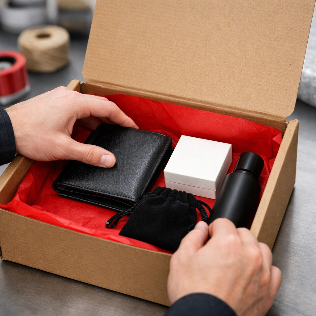 Detailed product packing for retail fulfilment services at a professional Hertford warehouse.