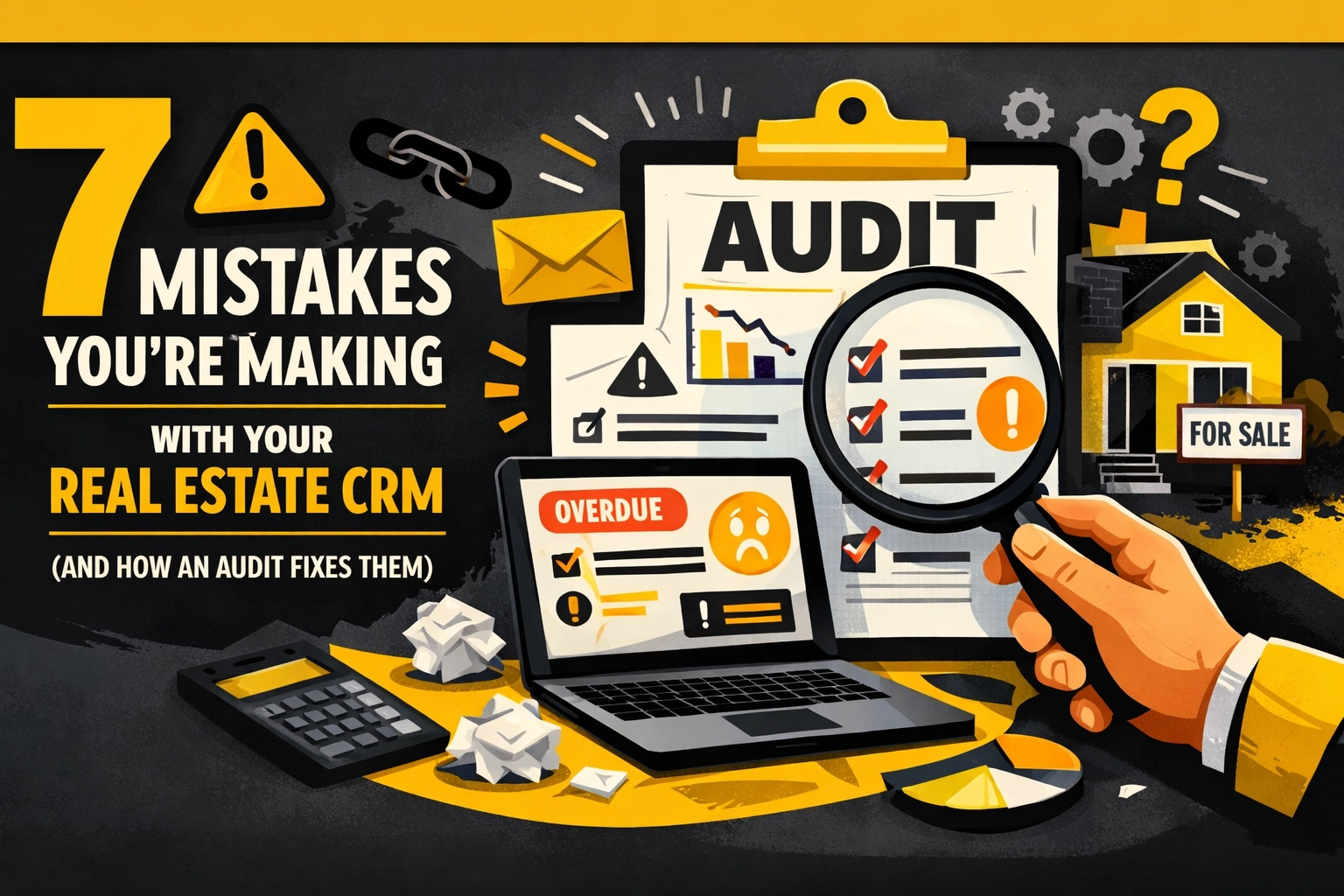 [HERO] 7 Mistakes You’re Making with Your Real Estate CRM (and How an Audit Fixes Them)